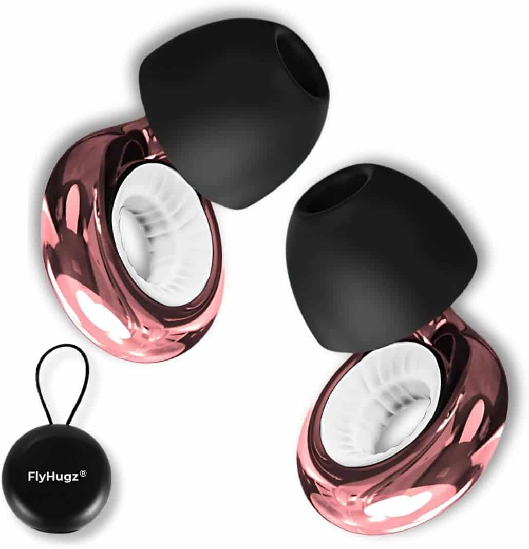 FlyHugz® Princess Noise Reducing Earplugs 2.0 - Pink