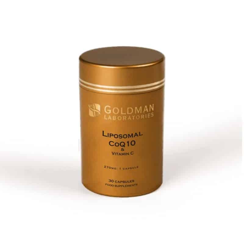 Liposomal CoQ10 & Vitamin C - by Goldman Labs